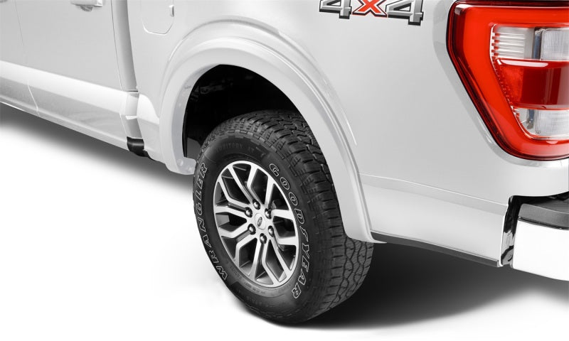 Élargisseurs de style OE Bushwacker 18-20 Ford F-150 4 pièces - Blanc Oxford