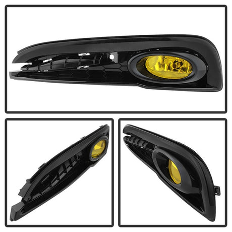 Feu antibrouillard Spyder Honda Civic 2013-2014 4 portes OEM avec interrupteur jaune FL-HC2013-4D-Y