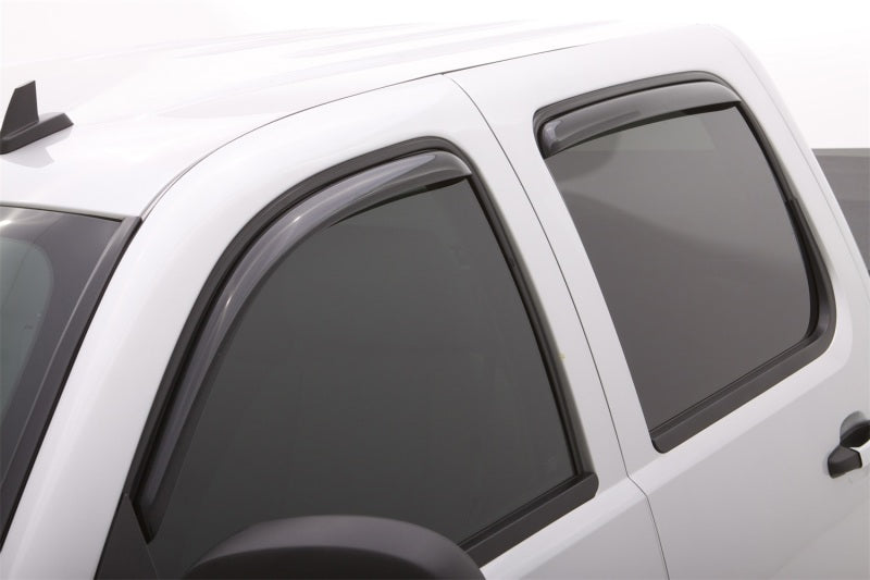 Déflecteurs de fenêtre Lund 07-17 Toyota Tundra Double Cab Ventvisor Elite - Fumé (4 pièces)