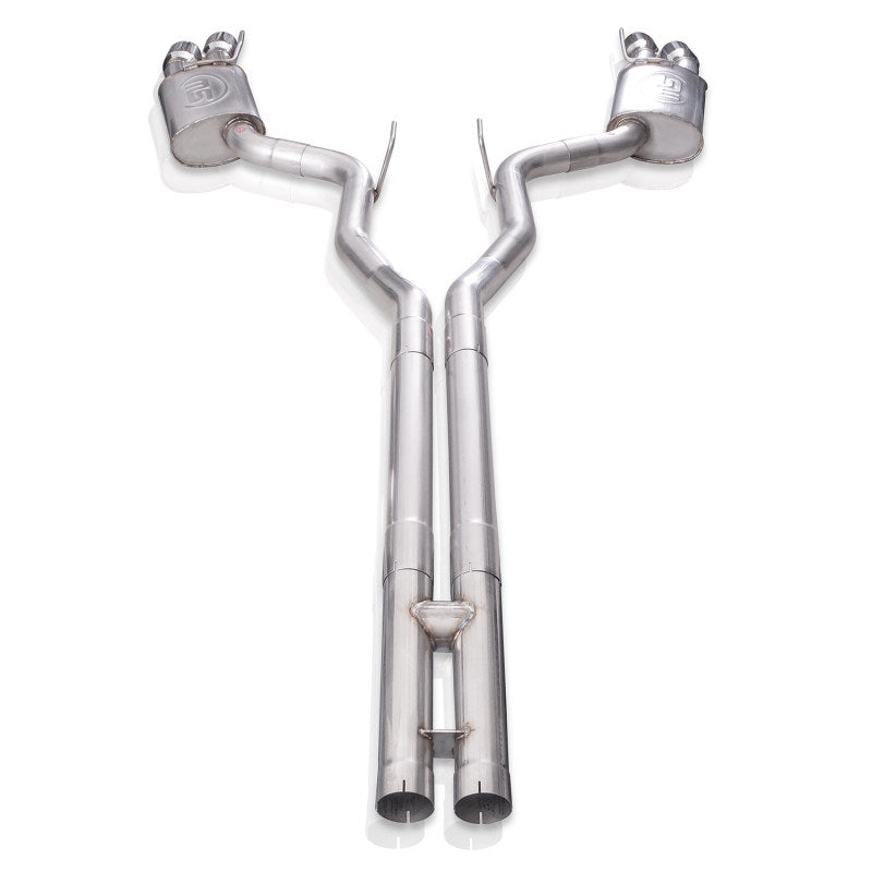 Échappement arrière de catalyseur Performance Connect Redline H-Pipe pour Ford Mustang GT 18+ en acier inoxydable