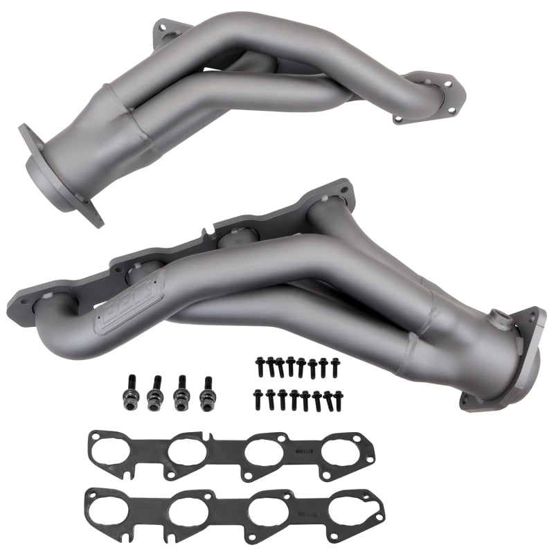 BBK 11-20 Dodge Challenger Hemi 6.4L Shorty Tuned Length Exhaust Headers - 1-7/8in Titanium Ceramic