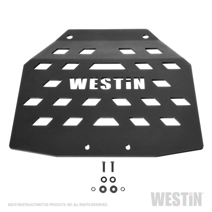 Plaque de protection pour boîte de transfert Westin/Snyper 18-21 Jeep Wrangler JL - Noir texturé