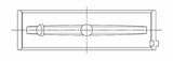 ACL Chevy V8 LT1/LT4/L86 Race Series .020 Oversized High Performance Main Bearing Set