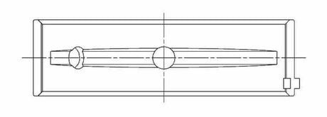 Jeu de roulements principaux surdimensionnés hautes performances ACL Chevy V8 LT1/LT4/L86 Race Series .020