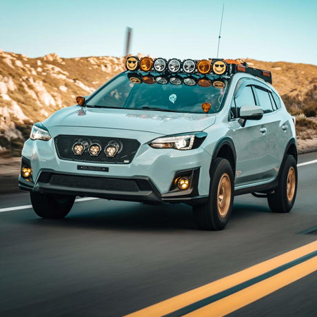 Feux antibrouillard SAE à double mode KC HiLiTES FLEX ERA 3 - Kit principal à 2 lampes pour Subaru Crosstrek/Forester