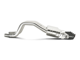 Ligne d'échappement Akrapovic 14-17 Chevrolet Corvette Z06 (C7) Slip-On (titane) avec embouts en carbone
