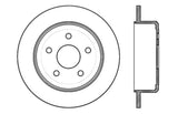 Disque de frein arrière droit percé StopTech 12 Jeep Wrangler Rubicon