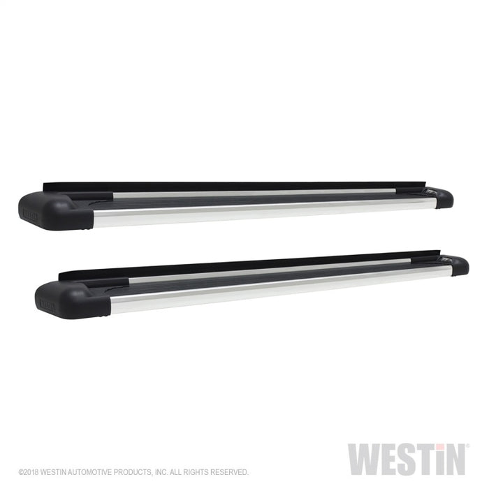 Marchepieds Westin SG6 en aluminium poli 79 po