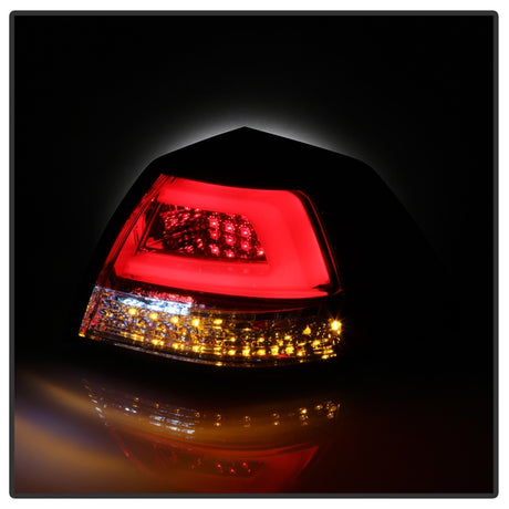 Feux arrière à LED Spyder Pontiac G8 08-09 Version 2 - Rouge transparent - ALT-YD-PG808V2-LB-RC