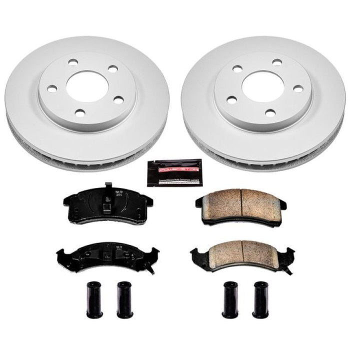 Kit de freins avant Power Stop 92-93 Buick LeSabre Z17 Evolution Geomet avec revêtement