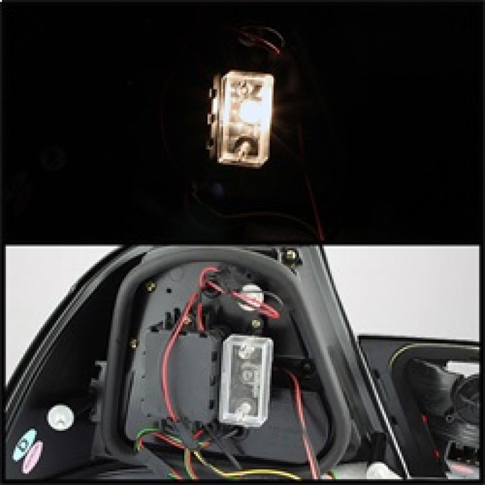 Barre lumineuse LED Spyder pour BMW E46 00-03 2 portes Coupé, feux arrière noirs ALT-YD-BE4600-LBLED-BK