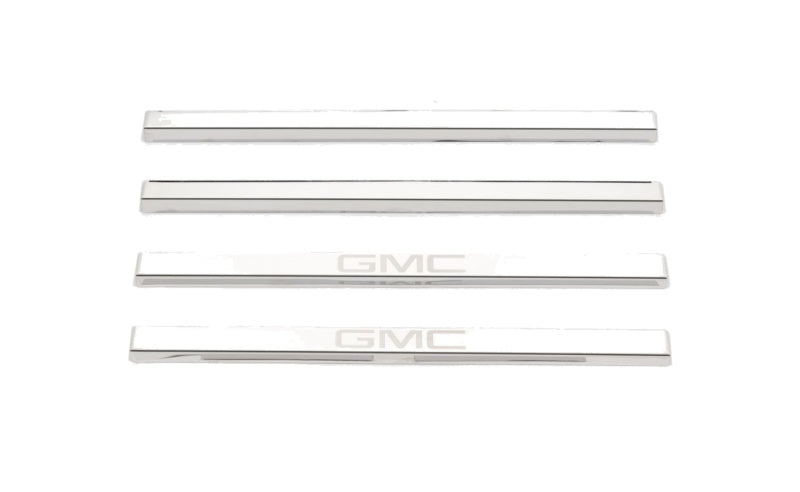 Putco 14-18 GMC Sierra LD - Regular Cab w/ GMC Etching (4pcs) SS Door Sills