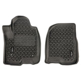 Revêtement de plancher avant Rugged Ridge noir pour Chevy Silverado Crew 2020