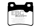 Plaquettes de frein arrière EBC 94-96 Saab 900 2.0 Turbo Yellowstuff