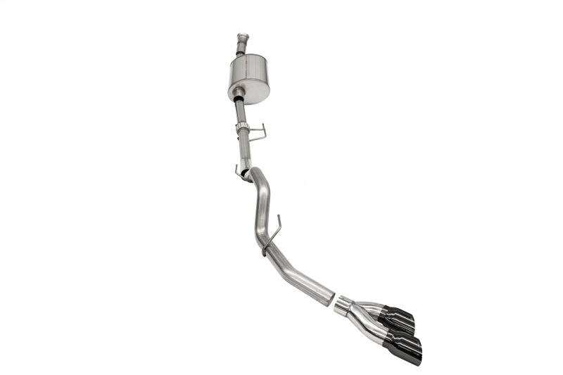 Corsa 2021-2025 Ford F-150 SuperCab/6.5in Bed 3.5L V6 Sport Cat-Back Single Side Exit-