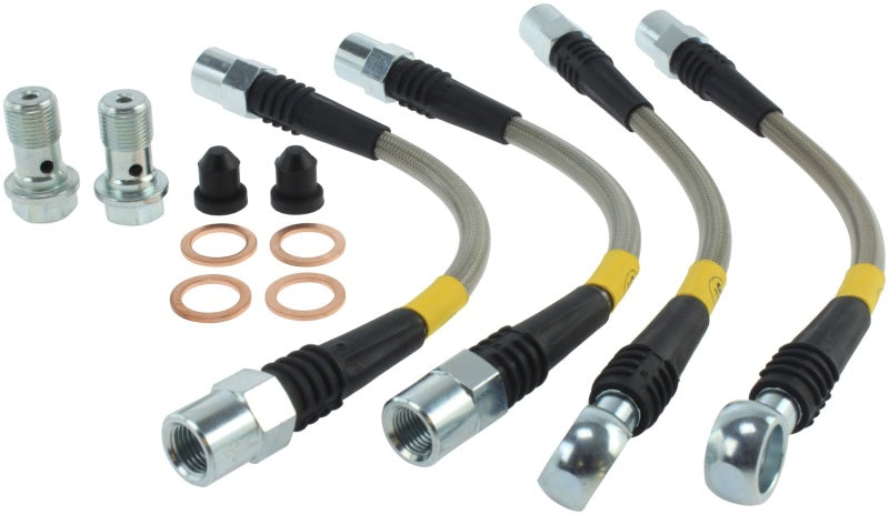 Kit de conduites de frein arrière en acier inoxydable StopTech pour VW Passat 98-05