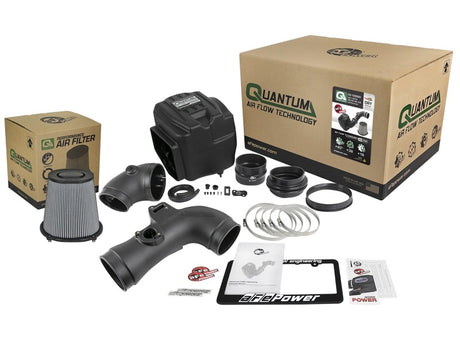 Système d'admission d'air froid aFe Quantum Pro DRY S 11-16 GM/Chevy Duramax V8-6,6 L LML - Sec