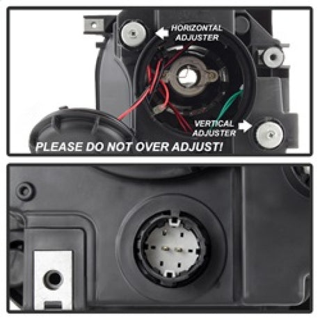 Phares de projecteur DRL pour Jeep Renegade 15-17 xTune - Noir (PRO-JH-JREN-LBDRL-BK)