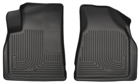 Revêtements de plancher avant noirs Husky Liners 09-14 Chevy Traverse/07-14 GMC Acadia Weatherbeater