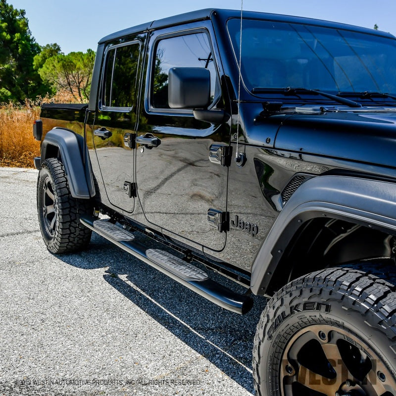 Marchepieds ovales Nerf Westin 2020 Jeep Gladiator PRO TRAXX 5 WTW - Noir