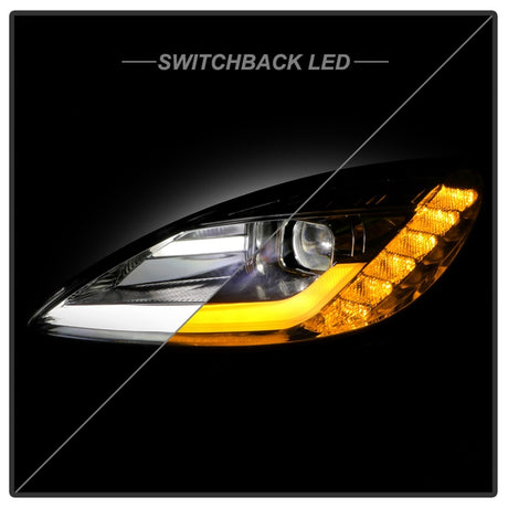 Phares à module LED haute puissance Spyder Apex Series 05-13 Chevrolet C6 Corvette