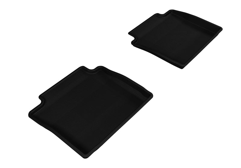 Tapis de sol 3D MAXpider pour Chevrolet Impala Kagu 2014-2020, 2e rangée - Noir