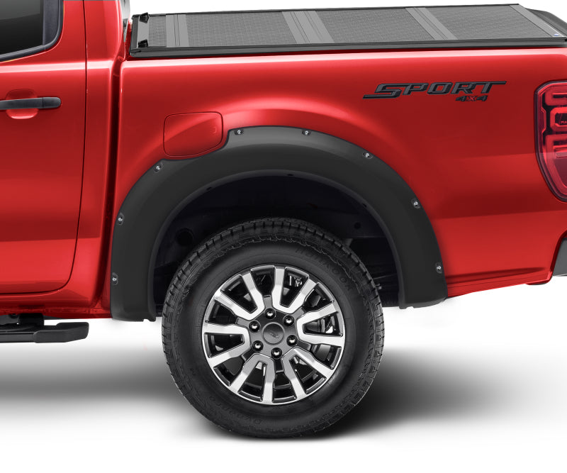 Bushwacker 2019 Ford Ranger Pocket Style Flares 2 pièces SuperCrew 60 po - Noir