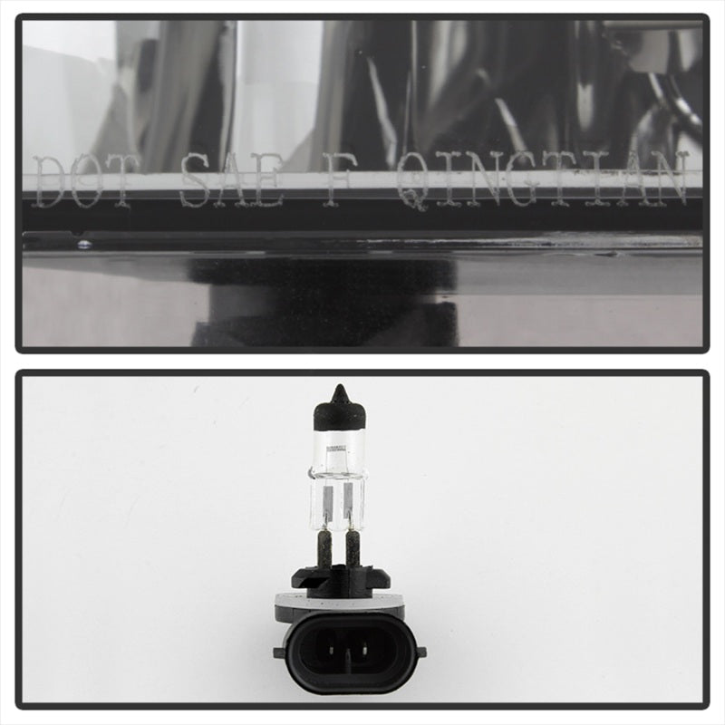 Feux antibrouillard OEM Spyder GMC Sierra 1500/2500 99-02/Sierra 1500HD/2500HD sans interrupteur Transparent FL-CL-GMCY99-C