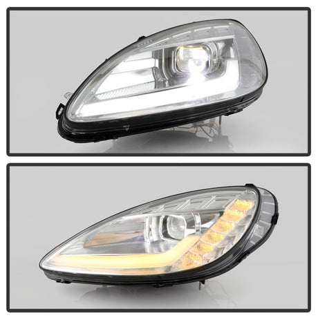 Phares à module LED haute puissance Spyder Apex Series 05-13 Chevrolet C6 Corvette