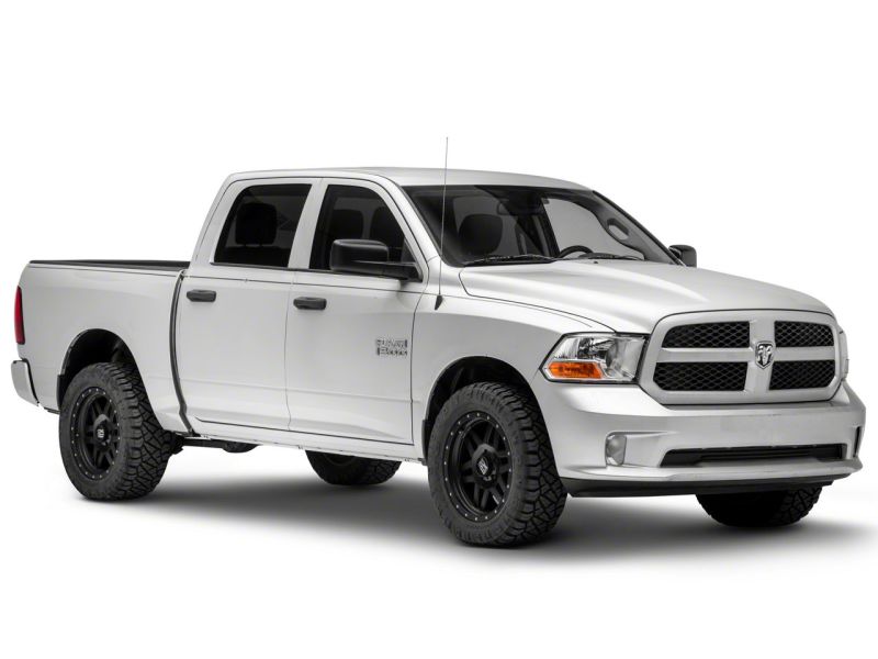 Phares OEM Raxiom 09-18 Dodge RAM 1500 Axial avec ampoule simple - Boîtier chromé (lentille transparente)