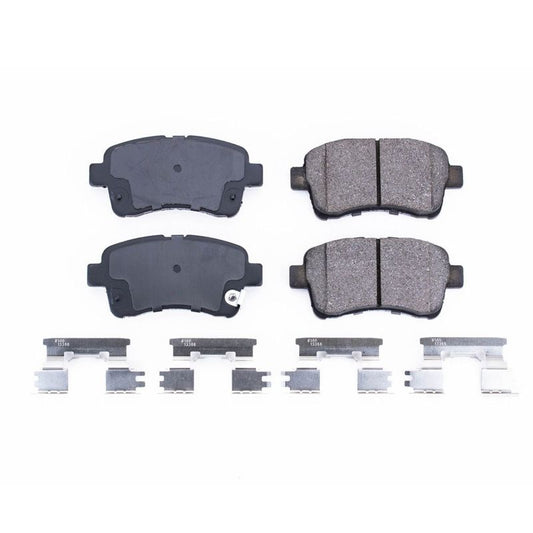 Power Stop 02-05 Suzuki Aerio Front Z17 Evolution Ceramic Brake Pads w/Hardware