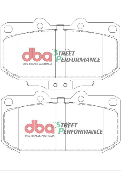 Plaquettes de frein avant DBA 06-07 Subaru WRX SP500