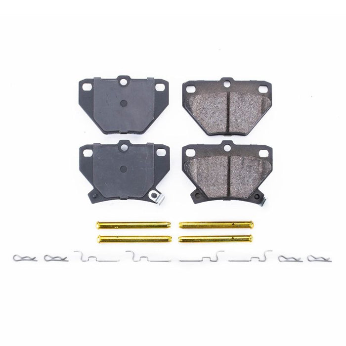 Plaquettes de frein arrière en céramique Power Stop 03-06 Pontiac Vibe Z17 Evolution avec matériel