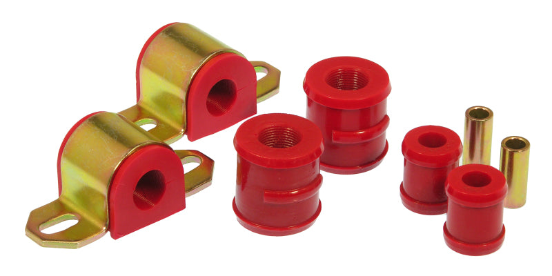 Bagues de barre stabilisatrice arrière Prothane 67-81 Chevy Camaro/Firebird - 1 boulon 13/16 po - Rouge