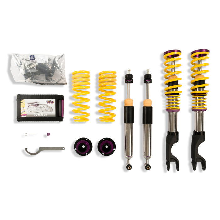 Kit de suspension à ressorts KW V3 Mercedes Classe C (W205) Coupé / Berline 4MATIC (AWD) sans EDC