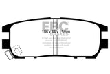 Plaquettes de frein arrière EBC 92-97 Mitsubishi Montero 3.0 Greenstuff