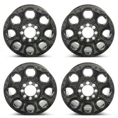 Kit de jantes Ford Racing 05-22 Super Duty F-250/F-350 (modèles à roue unique) 20x8 noir brillant