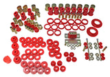 Ensemble de bagues de suspension Hyper-flex Master 66-72 Chevelle Red Energy Suspension