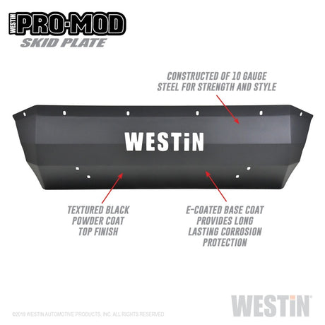 Plaque de protection Westin Pro-Mod pour Ford F-250/350 18-19