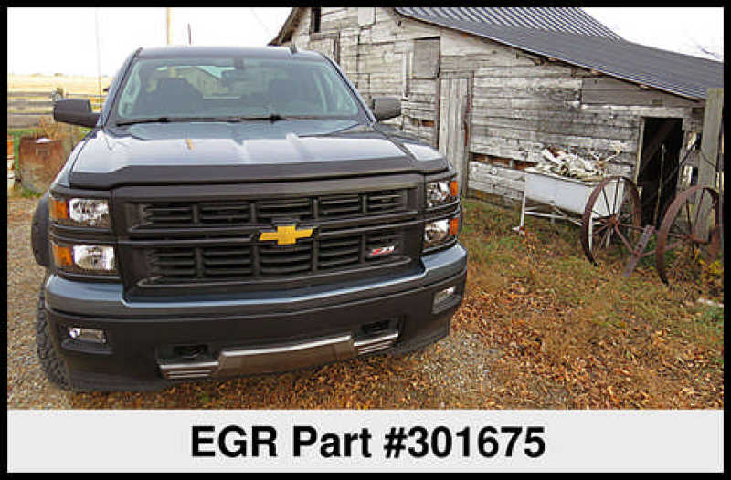 Protection de capot EGR 16+ Chev Silverado LD Superguard - Mat