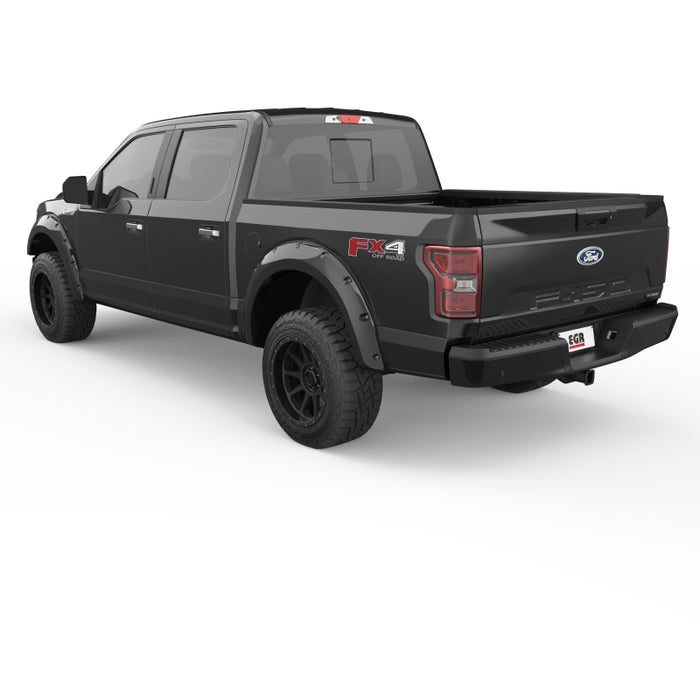 Élargisseurs d'ailes boulonnés EGR 2018 pour Ford F150 - Ensemble - Shadow Black