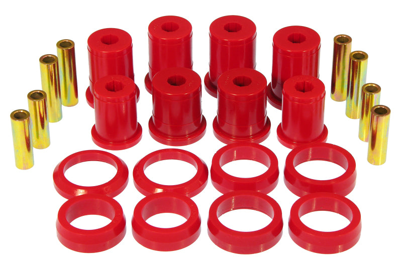 Bagues de bras de suspension arrière Prothane 79-93 pour Ford Mustang - Rouge