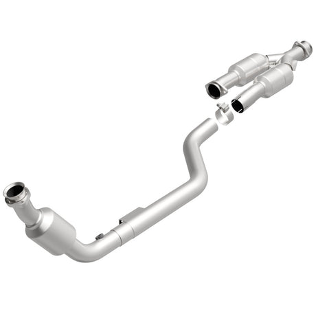 Conduite MagnaFlow DF Mercedes SLK320 04 côté conducteur CA