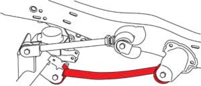 Jeep JK SPC Performance avec bras de suspension inférieur avant xAxis