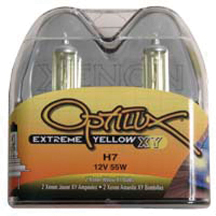 Ampoule jaune xénon Hella Optilux H7 12V/55W XY