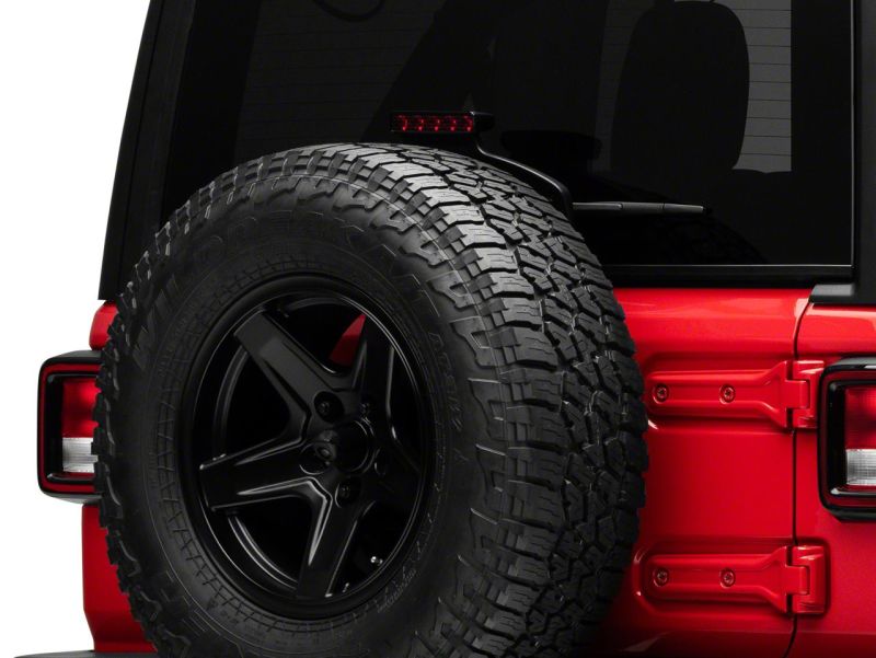 Troisième feu stop à LED Raxiom 18-23 Jeep Wrangler JL Axial Series - Rouge