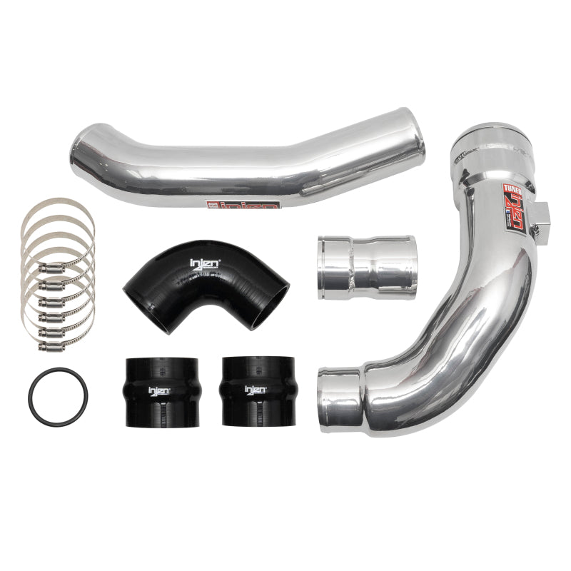 Kit de tuyauterie polie pour refroidisseur intermédiaire Injen 17-22 Ford F250/F/350/F-450/F-550 V8-6.7L Turbo Diesel