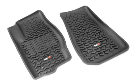 Revêtement de plancher avant Rugged Ridge noir pour Jeep Grand Cherokee 2005-2010 06-09 Commander WK / XK