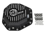Couvercle de différentiel arrière aFe Power Pro Series noir avec ailettes usinées pour camions diesel Ford 17-19 V8-6,7 L