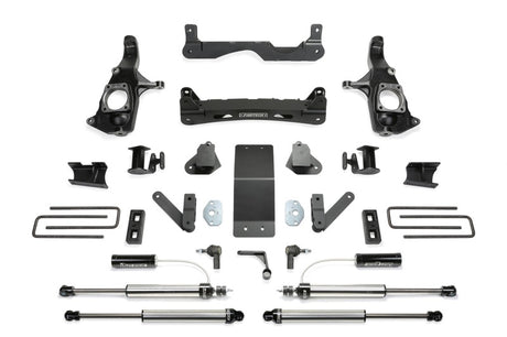 Système de base Fabtech 11-19 GM 2500HD 2WD/4WD 4 pouces avec Dlss Resi Shks